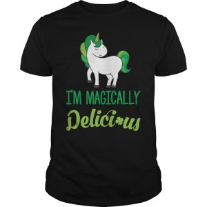 Unicorn i&rsquo;m magically delecious shirt, hoodie, long sleeve