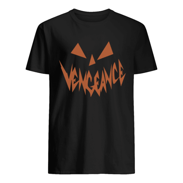 Vengeance Pumpkin Face Halloween Shirt