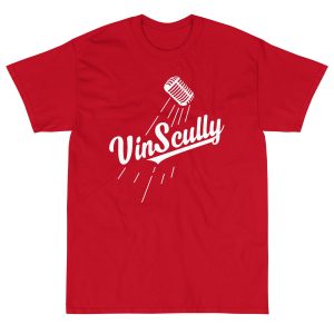 Vin Scully Microphone T-shirt 3 Vin Scully Microphone T shirt 4