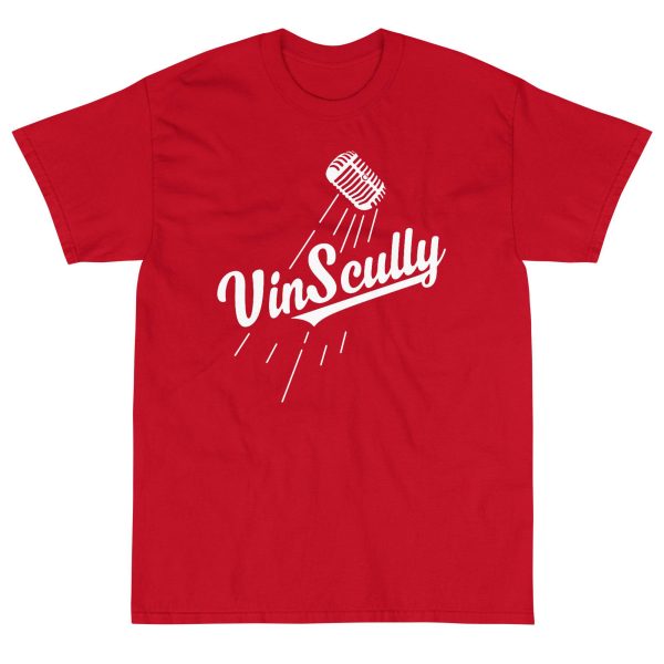 Vin Scully Microphone T-shirt