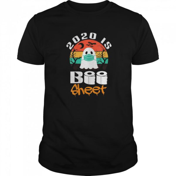 Vintage Halloween 2020 Is Boo Sheet shirt