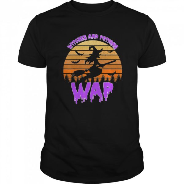 WAP Witches and Potions Funny Trending Halloween Retro shirt