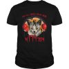 We All Meow Down Here Clown Cat Kitten Halloween T-Shirt