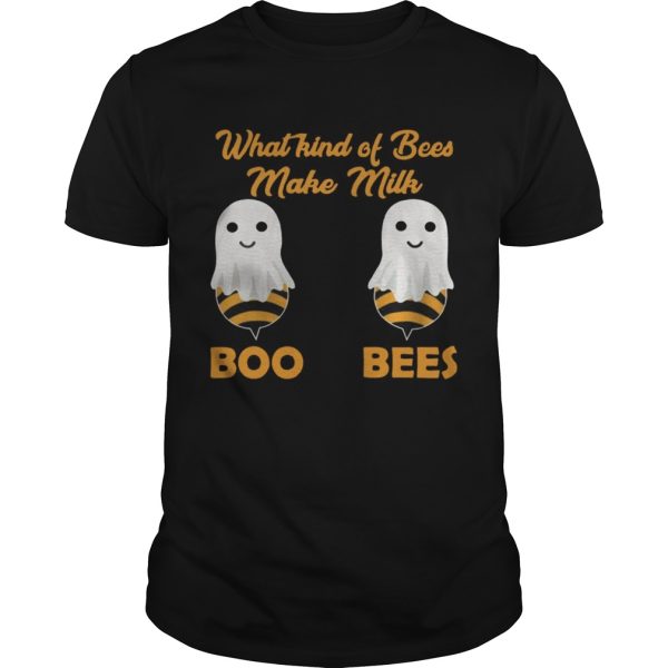 What Kind Of Bee Make Milk Boo Bees Halloween Shirt