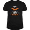 Why Yes I Can Drive A Stick Funny Halloween shirt