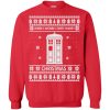 Wibbly wobbly timey wimey Christmas sweatshirt, hoodie, long sleeve