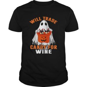 Will Trade Candy For Wine Funny Wine Lover T-Shirt