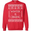 Winter is coming Christmas sweater, hoodie, long sleeve