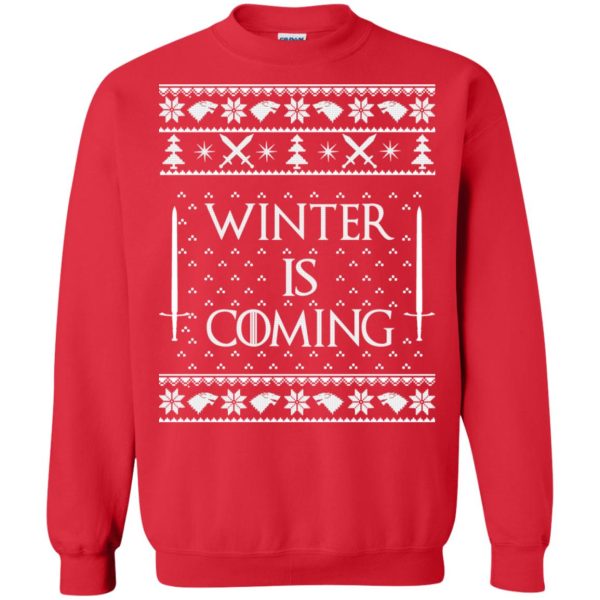 Winter is coming Christmas sweater, hoodie, long sleeve