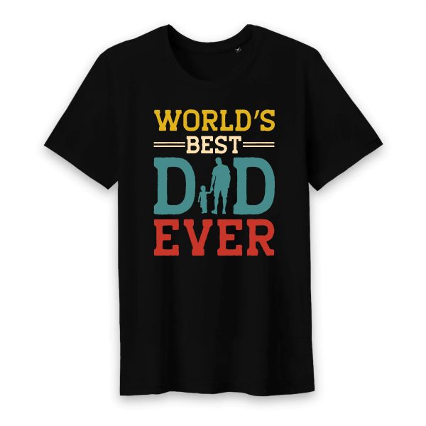 World’s Best Dad Ever T-Shirt Design