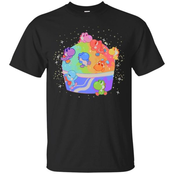 Yoshi Dino X shaved ice shirt, hoodie, long sleeve