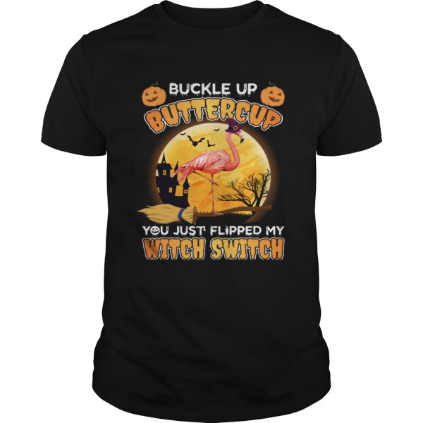 You Just Flipped My Witch Switch Flamingo Lady T-Shirt