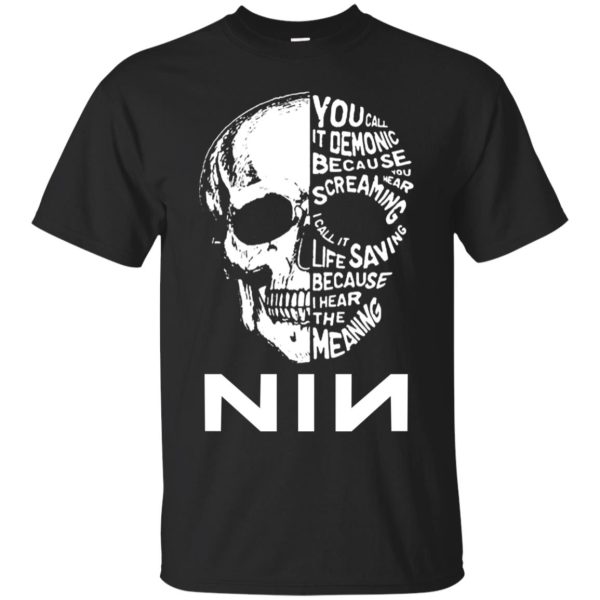 You call it demonic because you hear the screaming NIN shirt, hoodie