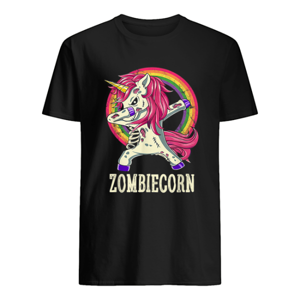 Zombiecorn Zombie Unicorn Dab Dance Halloween Gift shirt