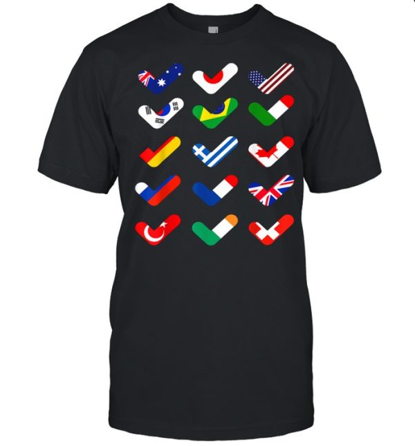 2021 World Sports Games Countries Flags Cool Shirt