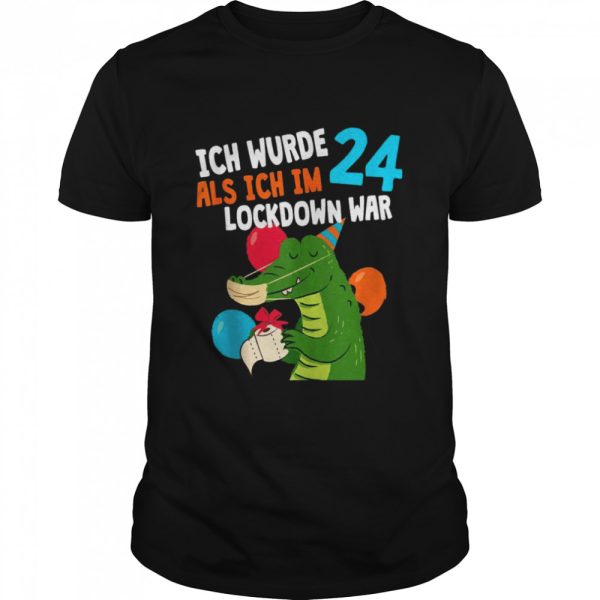 24th Birthday 24 Years 1997 Man Lockdown Shirt