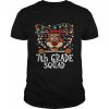 7th grade Squad Reindeer Christmas Teacher squad Xmas Lights Shirt