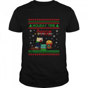 Adventure Time holiday time Ugly Christmas shirt Adventure Time holiday time Ugly Christmas shirt