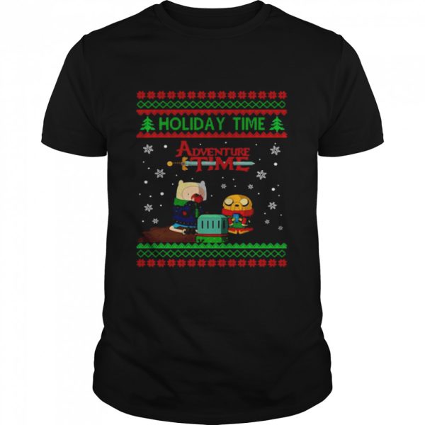 Adventure Time holiday time Ugly Christmas shirt