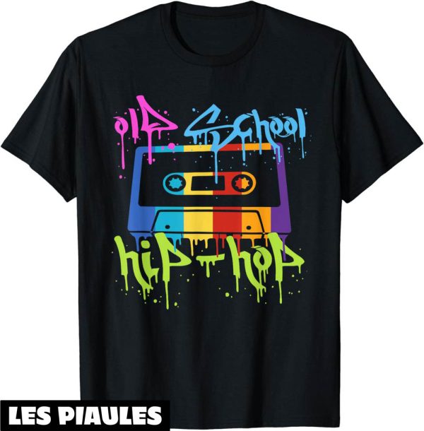 Annee 90 T-Shirt Cassette Graffiti Retro Old School Hip Hop