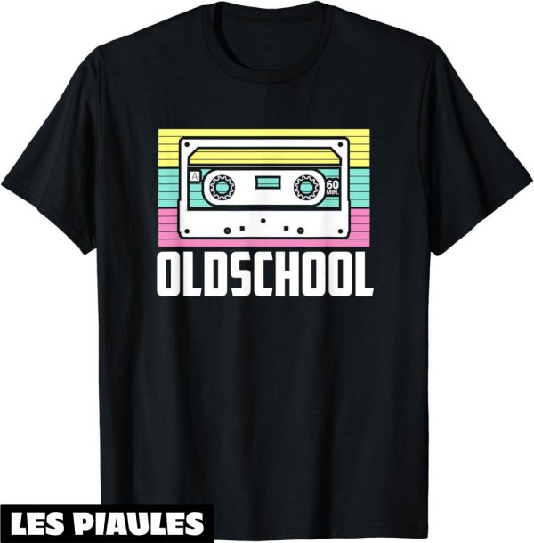 Annee 90 T-Shirt Cassette Retro Oldschool Annees 80 90