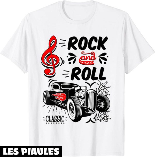 Annee 90 T-Shirt Rockabilly Retro Annees 50 Rock N Roll