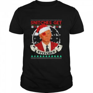Anti Liberal Joe Biden Snitches Get Stitches Christmas shirt Anti Liberal Joe Biden Snitches Get Stitches Christmas shirt