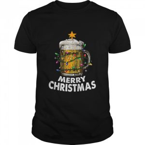 Awesome Beer Xmas Tree Lights Merry Christmas Beer Shirt Awesome Beer Xmas Tree Lights Merry Christmas Beer Shirt