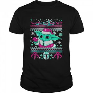Baby Yoda Mandalorian Star Wars 2022 Ugly Christmas sweater Baby Yoda Mandalorian Star Wars 2022 Ugly Christmas sweater