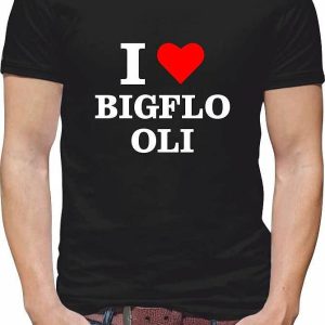 Bigflo Et Oli T-Shirt Chanteur I Love Bigflo Oli Duo Hip Hop Bigflo Et Oli T-Shirt Chanteur I Love Bigflo Oli Duo Hip Hop