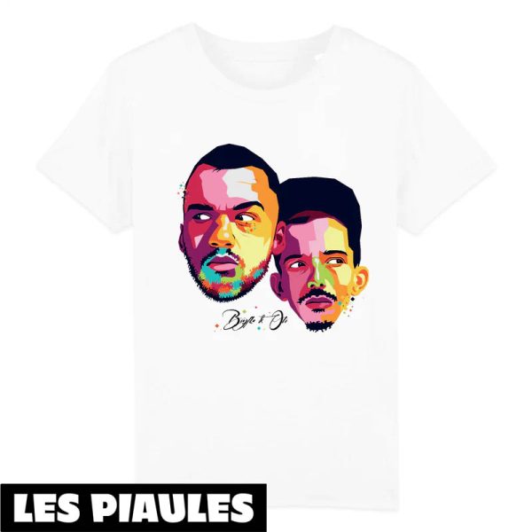 Bigflo Et Oli T-Shirt Deux Grands Visages Duo Hip Hop