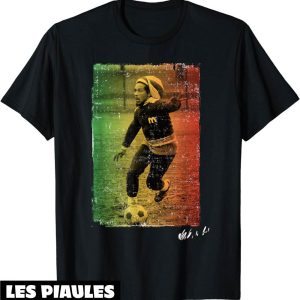 Bob Marley T-Shirt Rasta Football Chanteur Musicien Bob Marley T-Shirt Rasta Football Chanteur Musicien