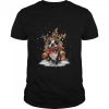 Boston Terrier Christmas Outfit shirt