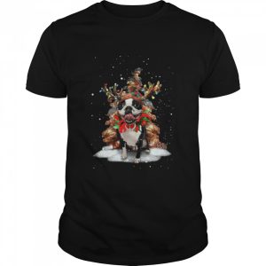 Boston Terrier Christmas Outfit shirt Boston Terrier Christmas Outfit shirt
