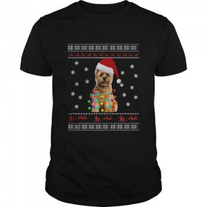 Cairn Terrier Christmas Dog Light Ugly Shirt Cairn Terrier Christmas Dog Light Ugly Shirt