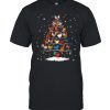 Chickens tree merry christmas Shirt