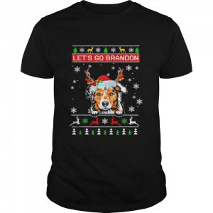 Christmas Let’s Go Brandon Santa Xmas Dog T-Shirt Christmas Let’s Go Brandon Santa Xmas Dog T-Shirt