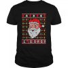 Christmas Lets Go Brandon Santa Claus Ugly Merry Christmas shirt