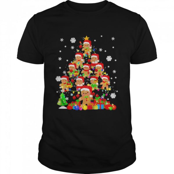 Christmas tree gingerbread Christmas santa gingerbread shirt