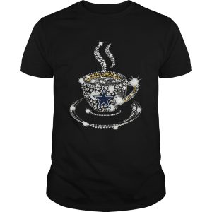 Coffee Dallas Cowboys rhinestone shirt Coffee Dallas Cowboys rhinestone shirt