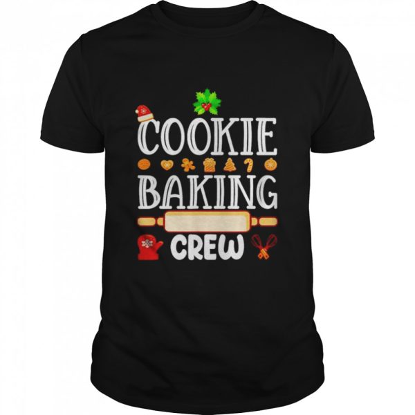 Cookie Baking Crew Christmas shirt