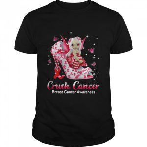 Crush Cancer Breast Cancer Awareness T-shirt Crush Cancer Breast Cancer Awareness T-shirt