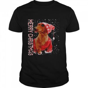 Dachshund Merry Christmas Shirt Dachshund Merry Christmas Shirt