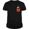 Dachshund pocket Christmas shirt