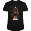 Deadpool Christmas tree Merry Christmas shirt