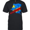 Democratic Republic Of Congo Map Congolese Flag Africa Pride shirt