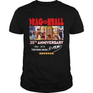 Dragon Ball 35th anniversary 1984 2019 Toriyama akira shirt Dragon Ball 35th anniversary 1984 2019 Toriyama akira shirt