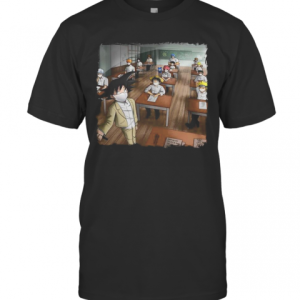Dragon Ball 7 Classroom Characters Anime T-Shirt Dragon Ball 7 Classroom Characters Anime T-Shirt