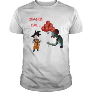 Dragon Ball Pennywise and Songoku shirt