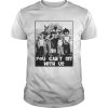 Dragon Ball you cant sit with us t-shirt